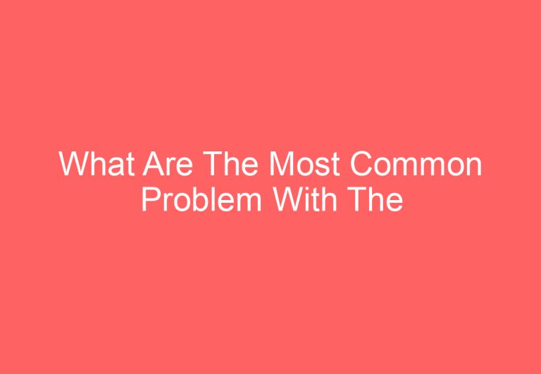 What Are The Most Common Problem With The Volkswagen Tiguan: [Get Answer]