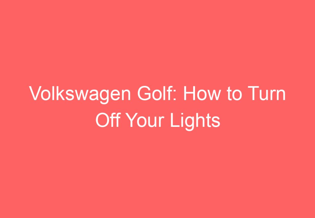 Volkswagen Jetta Epc Light On And Off [Causes & Proven Solutions] VolkswagenBuddy