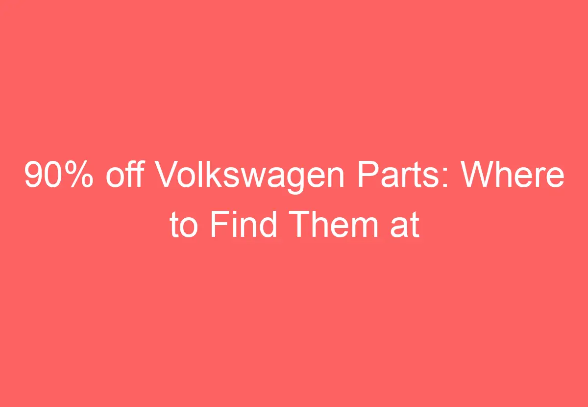 6 Reasons Your Volkswagen Radio Won't Turn Off VolkswagenBuddy