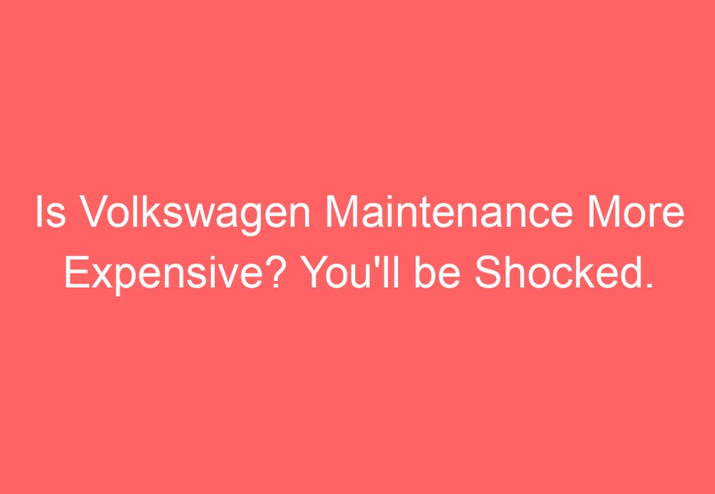 Shocking! You'Ve Been Saying Volkswagen Wrong This Whole Time - 03i4xys