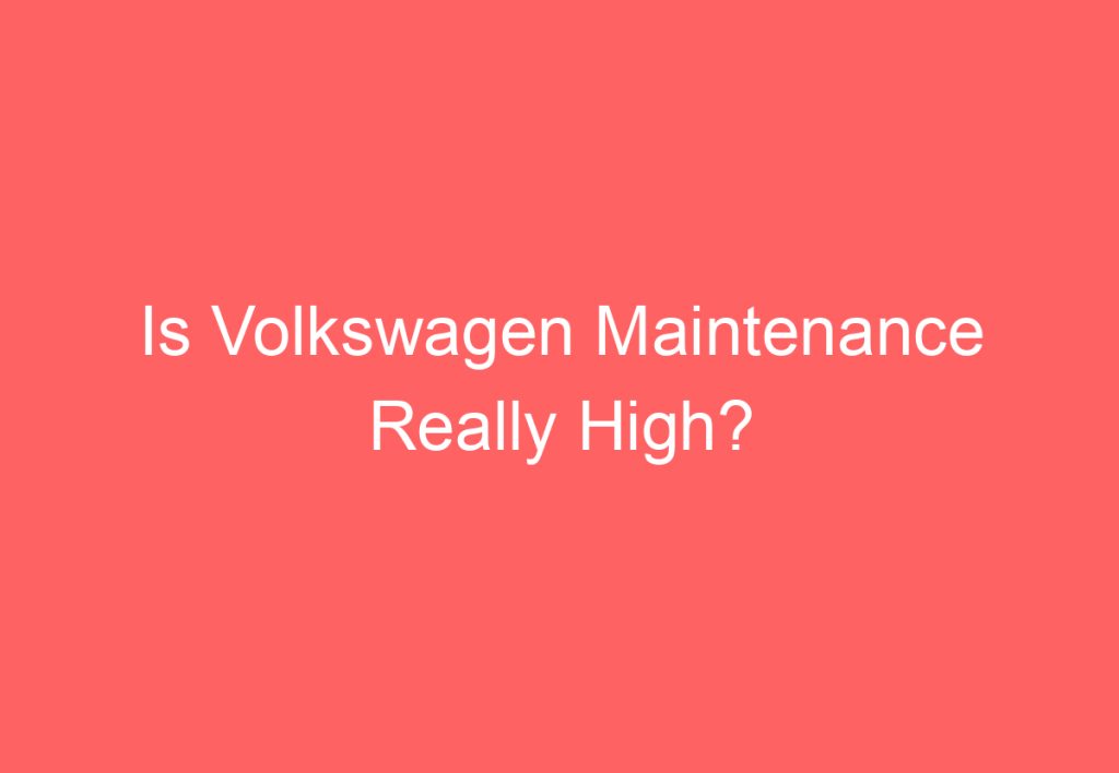 Volkswagen Check Engine Codes [Explained] - VolkswagenBuddy