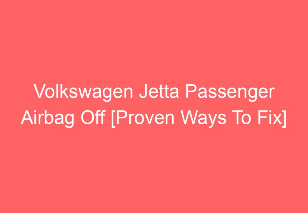 Volkswagen Jetta Epc Light On And Off [Causes & Proven Solutions] VolkswagenBuddy