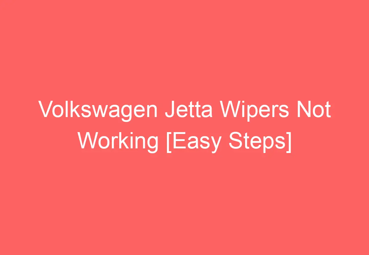 2015 Volkswagen Jetta Ac Not Working [Proven Ways To Fix] VolkswagenBuddy