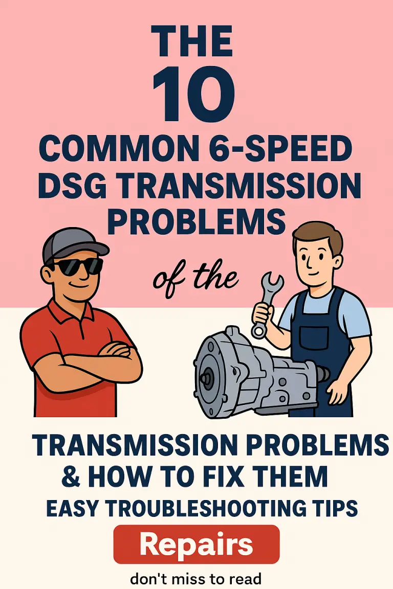 Common 6-Speed DSG Transmission Problems & How to Fix Them