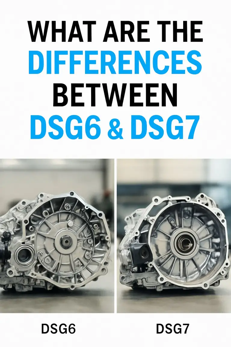 What Are the Differences Between a DSG6 and DSG7?