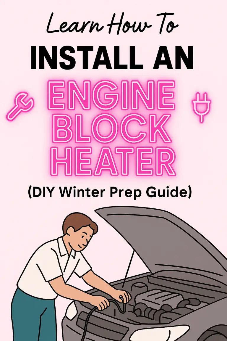 How To Install An Engine Block Heater —Step-By-Step Guide