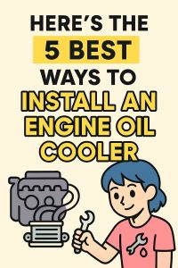How To Install An Engine Oil Cooler