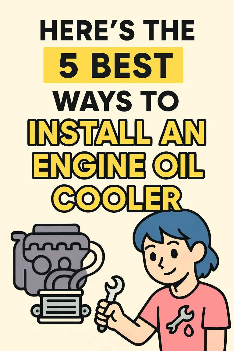 How To Install An Engine Oil Cooler