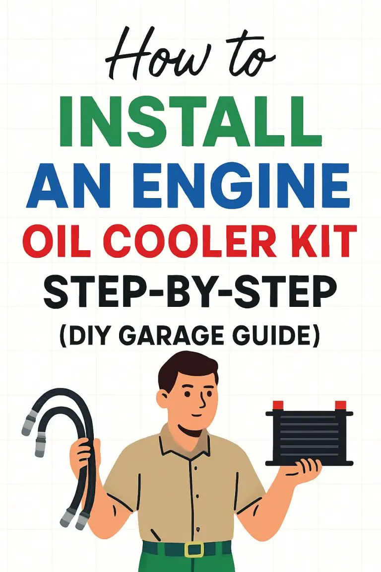 How To Install An Engine Oil Cooler Kit