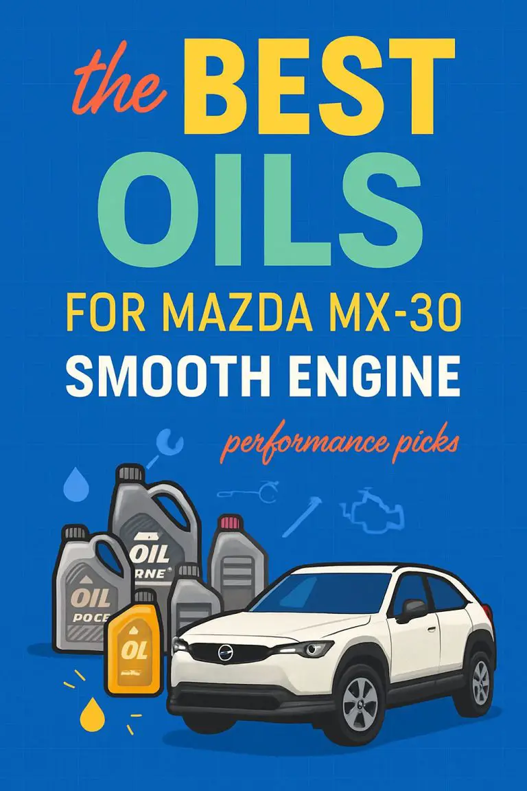5 Best Oils for Mazda MX-30