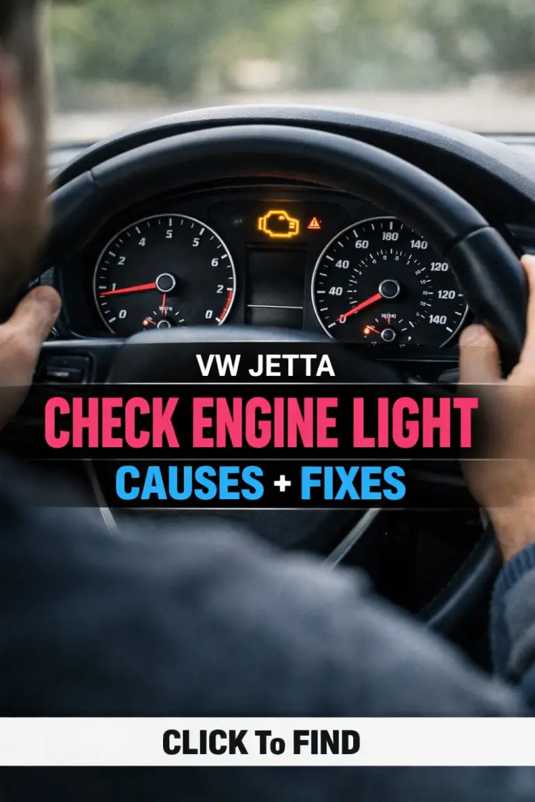 VW Jetta Check Engine Light ON