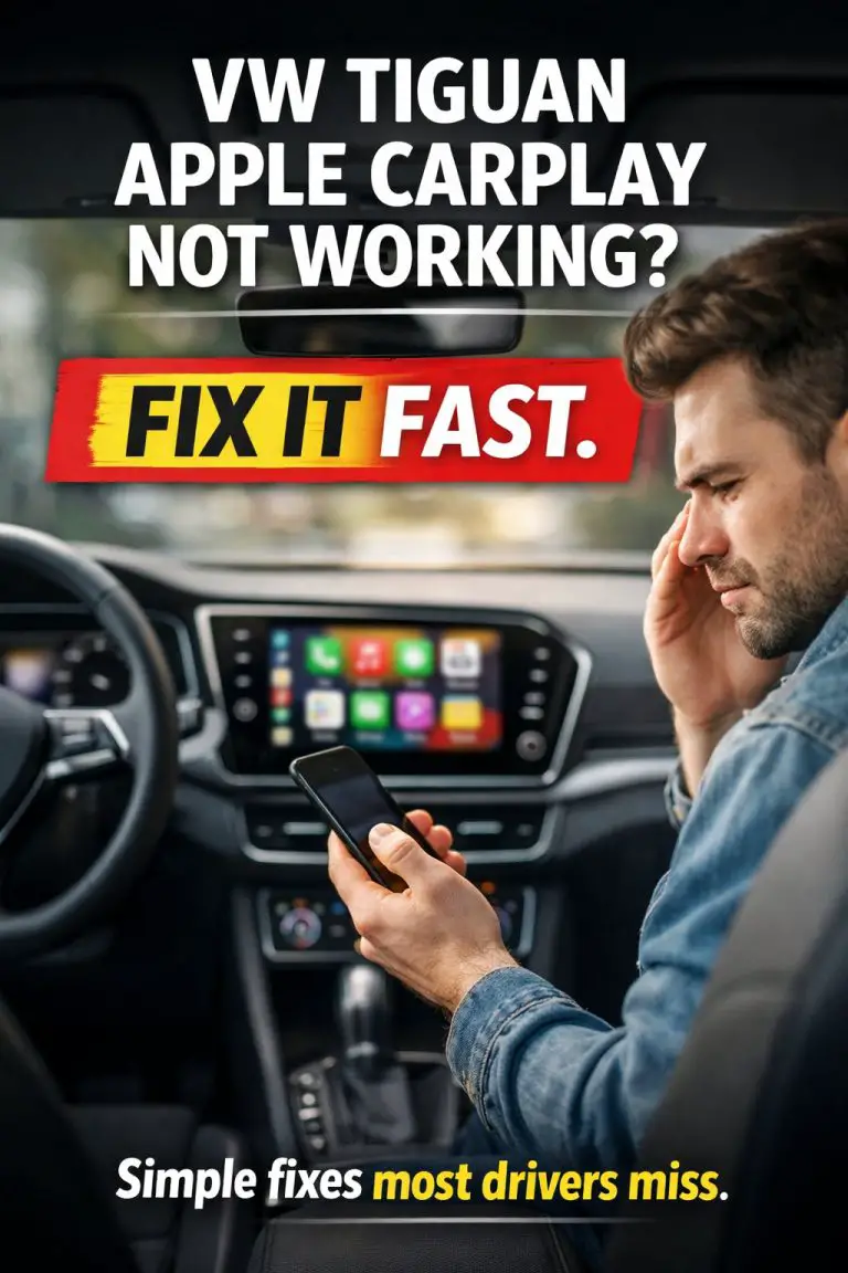 Vw Tiguan Apple Carplay Not Working: Fix Guide | Easy Troubleshooting